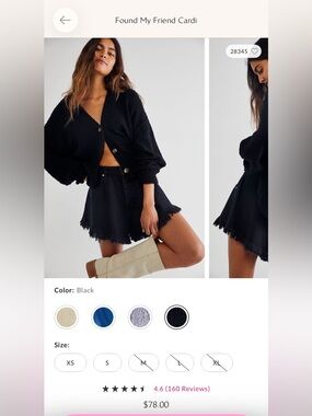 Free People Found My Friend Cardigan